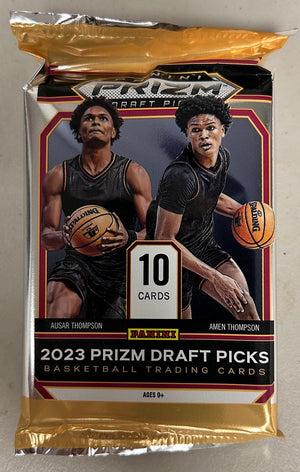 2023/24 Panini Prizm Draft Picks Collegiate Basketball Hobby Pack - Sweets and Geeks