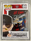 AUTOGRAPHED by Sgt. Slaughter Funko Pop! WWE - Sgt. Slaughter (JSA Cert) #54