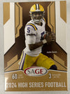 2024 Sage High Series Football Blaster Box