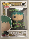 AUTOGRAPHED by Christopher Sabat - Funko Pop! Animation: One Piece - Roronoa Zoro (JSA Cert) #327