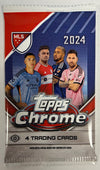 2024 Topps MLS Major League Soccer Chrome Hobby Pack