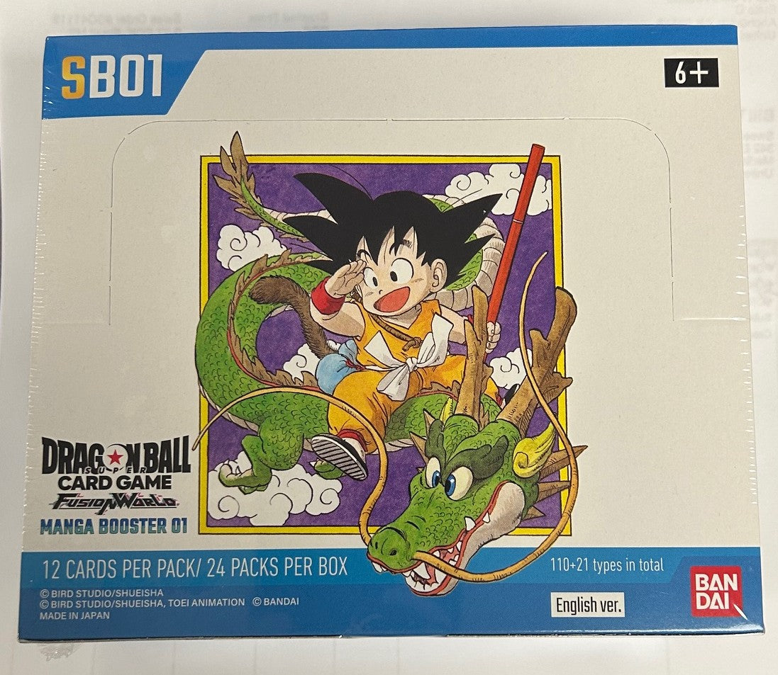 Dragon Ball Super Fusion World Manga Booster 01 Booster Box Sweets and Geeks Dragon Ball Super Fusion World Manga Booster 01 Booster Box Sweets and Geeks