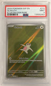 Slakoth (Illustration Rare) SV08: Surging Sparks #212/191 (Graded PSA 9)