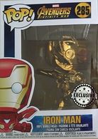 Funko Pop Marvel: Avengers Infinity War - Iron Man (Gold) #285 - Sweets and Geeks