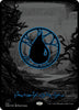 Island (Phyrexian) - Full Art (Oil Slick Raised Foil) - Phyrexia: All Will Be One - #366