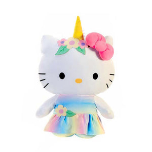Hello Kitty 10" Rainbow Unicorn Plush - Sweets and Geeks