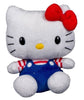 Hello Kitty 6" Plush w/Overall Outfit