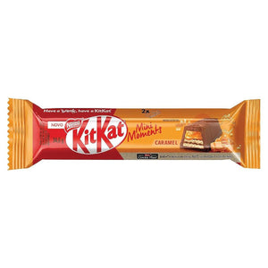 KitKat Mini Moments Caramel 34.6g - Sweets and Geeks