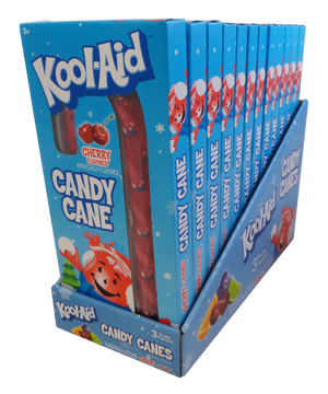 Kool-Aid Giant Candy Canes - Sweets and Geeks