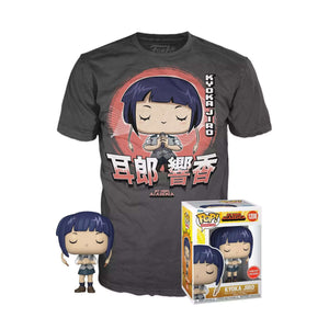 Funko Pop! Animation: My Hero Academia - Kyoka Jiro (GameStop Exclusive) & Tee Box Set - Sweets and Geeks