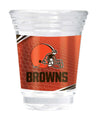 Cleveland Browns - Metallic Graphics 2oz Shot Glass