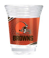 Cleveland Browns - Metallic Graphics 2oz Shot Glass
