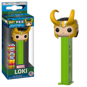 Funko Pop! Pez Marvel - Loki - Sweets and Geeks
