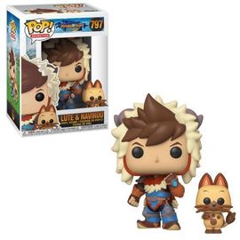 Funko Pop! Animation: Monster Hunter Stories - Lute & Navirou (Damaged) #797 - Sweets and Geeks