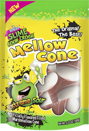 Ricky Joy's Marshmallow Cones- Sour Crush 3oz Bag - Sweets and Geeks