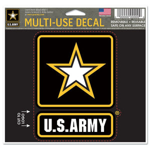 US Army Multi-Use Decals 4.5"x 5.75" - Sweets and Geeks