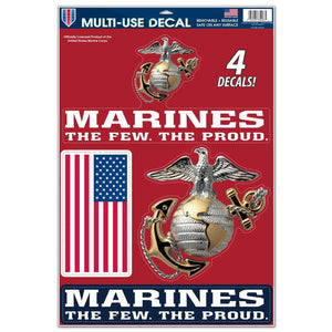 US Marines Multi-Use Decals 11"x17" - Sweets and Geeks