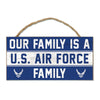US Air Force Family Wood Sign - Sweets and Geeks