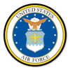 US Air Force Seal 5" Circle Magnet - Sweets and Geeks