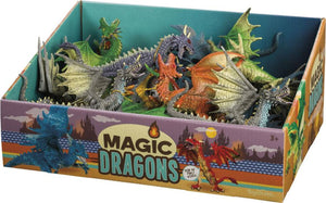 Magic Dragon, Assorted Colors Dragon Figurines - Sweets and Geeks