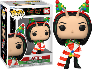 Funko Pop! Marvel: Guardians of the Galaxy Holiday Special - Holiday Mantis #1107 - Sweets and Geeks