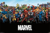 Marvel Line Up 15 Poster