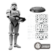 Blokees: Star Wars: The Empire Strikes Back Champion Class - Stormtrooper