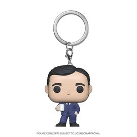 Funko Pop! Keychain: The Office - Michael Scott - Sweets and Geeks