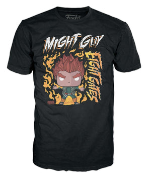 Funko Pop! Tees: Naruto Shippuden - Might Guy Eight Gate (L) - Sweets and Geeks