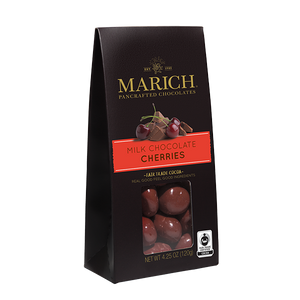 Marich Chocolate Gift Box- Milk Chocolate Cherries 4.25oz - Sweets and Geeks