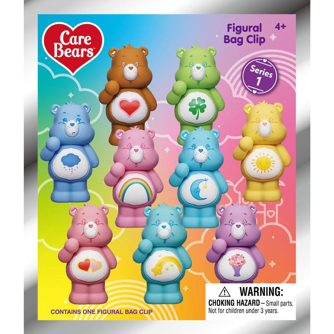 Care Bears Foam Bag Clip: Series 1 (SNG24) – Sweets and Geeks