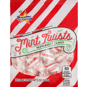 Atkinson's Peppermint Mint Twists 5oz - Sweets and Geeks