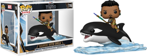 Funko Pop! Rides: Black Panther: Wakanda Forever - Namor with Orca #116 - Sweets and Geeks