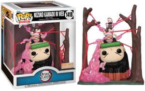 Funko Pop! Animation: Demon Slayer - Nezuko Kamado in Web #1418 - Sweets and Geeks