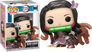 Funko Pop! Animation: Demon Slayer - Nezuko Kamado (L.A. Comic Con 2022) (Toystop Collectibles Exclusive) #868 - Sweets and Geeks