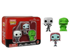 Funko Pocket Pop! Disney Tin - Jack Skellington, Sally, Oogie Boogie - Sweets and Geeks