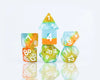 Sirius RPG Dice Set (7): Celestial - Ocean Dusk - Sweets and Geeks