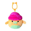Squishmallows - Barkev the Orange Manatee w/ Fuzzy Bucket Hat 3.5" (Clip)