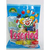 H.S. Assorted Fruit Jelly Cup Candy - 10.5oz Peg Bag