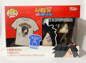 Funko Pop! Tees: Naruto Shippuden - Madara (With Weapons) (Medium) - Sweets and Geeks