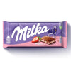 Milka Strawberry Chocolate 3.5oz Bar