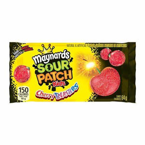 Sour Patch Kids Sour Cherry Blasters 64G - Sweets and Geeks