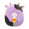 Squishmallows - Alexie the Halloween Cow Eating Candy Corn 8"