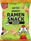 Baby Star Crunchy Ramen Snack Wasabi - 6oz Bag (SNG12)
