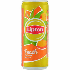 Lipton Peach Iced Tea 330ml - Sweets and Geeks