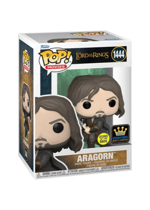 Funko Pop! Movies: Lord of the Rings - Aragorn (Army of the Dead) (GITD) (Funko Specialty Exclusive) #1444 - Sweets and Geeks