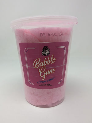 County Fair Bubble Gum Cotton Candy - Sweets and Geeks