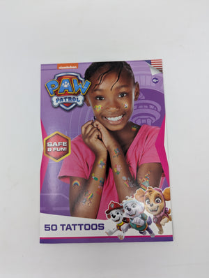 Paw Patrol Tattoos 50 Pack (Style 2) - Sweets and Geeks