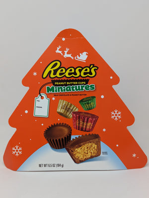 Reese's Peanut Butter Cups Miniatures Holiday Gift Box 6.5oz - Sweets and Geeks