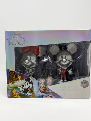 Disney 100th Anniversary Mickey & Minnie Character Case Gift Box W/ Candy 0.7oz - Sweets and Geeks